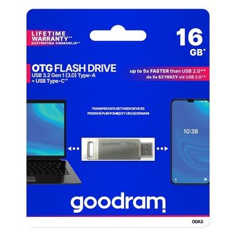 Flash disk GOODRAM typ-A-C™ USB 3.2 16 GB
