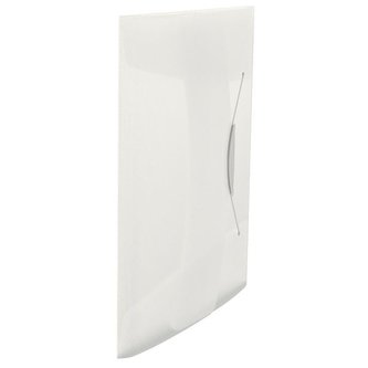 Desky na spisy "Vivida", s gumičkou, bílá, 15 mm, A4, PP, ESSELTE