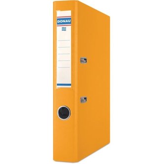 Pákový pořadač "Rainbow", oranžový, 50 mm, A4, PP/karton, DONAU