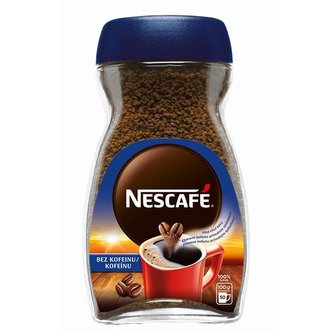 Instantní káva Nescafé Classic- bez kofeinu, 100 g