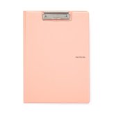 Dvojdeska A4 plast PASTELINI meruňková