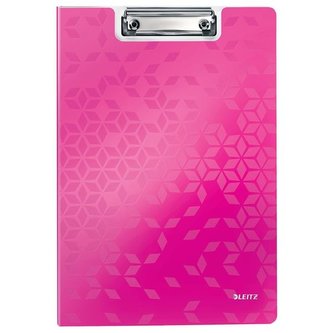 Psací podložka "Wow", růžová, A4, zavírací, LEITZ
