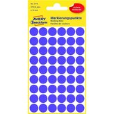Kulaté etikety Avery, fialové, průměr 12 mm, 270ks