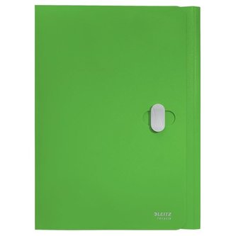 Desky na dokumenty "Recycle", zelená, PP, A4, LEITZ 46220055