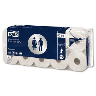 Toaletní papír TORK Premium-třívrstvý,bílý,10rolí