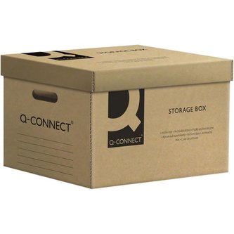 Archivační krabice Q-CONNECT-51,5x30,5x35,0cm,šedá