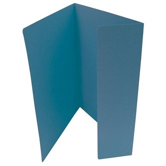 Papír.desky s 1 chlopní HIT Office A4  modré, 20ks