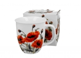 Porcelánový hrnek jumbo Classic poppies 650 ml v dárkovém boxu