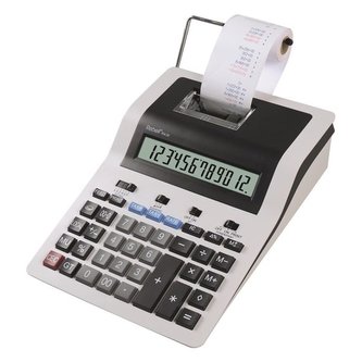 Kalkulačka s tiskem Rebell PDC30 WB, černá