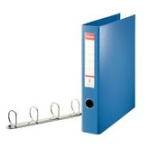 Kroužkový pořadač "Jumbo", Vivida modrá, 4 D kroužky, 60 mm, A4 maxi, PP, ESSELTE