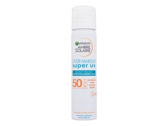 Garnier Ambre Solaire Opalovací přípravek na obličej Super UV Over Makeup Protection Mist 75 ml SPF50 unisex