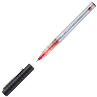 Roller Faber-Castell Free Ink, hrot 0,7 mm,červený