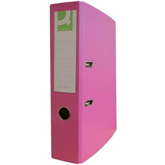 Pákový pořadač Q-Connect A4 7,5 cm, růžový