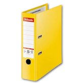 Pákový pořadač "Standard Plus", ochranné spodní kování, Vivida žlutá, 80 mm, A4, PP, ESSELTE