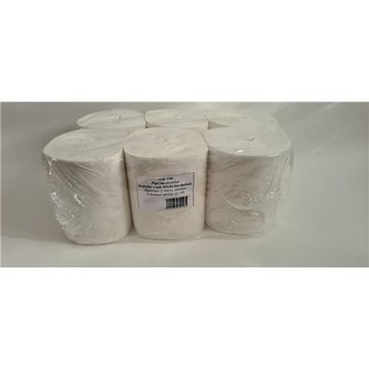 Papír.ručník.v roli-2vrstvé,bílé,bez dutinky,6rolí