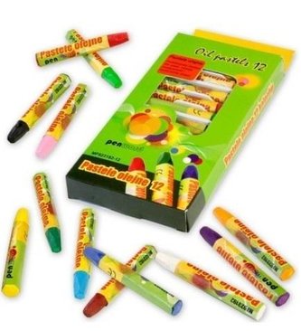 Pastele olejne 12 kolorów