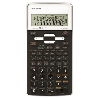 Vědecká kalkulačka Sharp EL-531TH, bílá