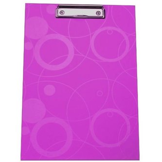 Psací podložka s klipem A4 NEO COLORI, růžová