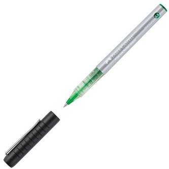 Roller Faber-Castell Free Ink, hrot 0,5 mm, zelený