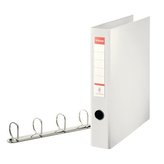 Kroužkový pořadač "Jumbo", Vivida bílá, 4 D kroužky, 60 mm, A4 maxi, PP, ESSELTE