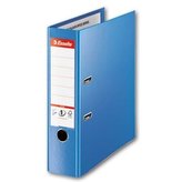 Pákový pořadač "Standard Plus", ochranné spodní kování, Vivida modrá, 80 mm, A4, PP, ESSELTE