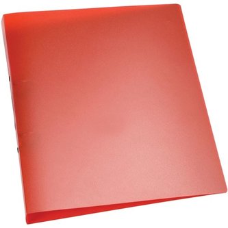 Dvoukroužkový pořadač Q-Connect, A4, 3,4 cm,  červ