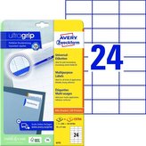 Univerzální etikety Avery,bílé,70 x 37 mm,720 ks