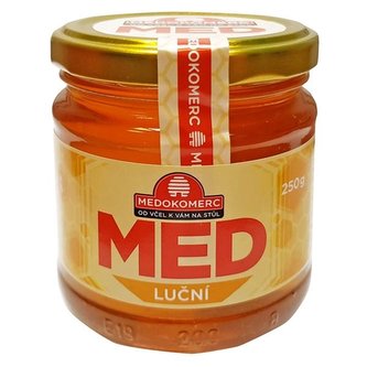 Luční med ve sklenici, 250 g