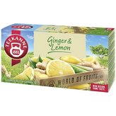 Ovocný čaj "World of Fruits", zázvor-citron, 20 x 1,75g, TEEKANNE