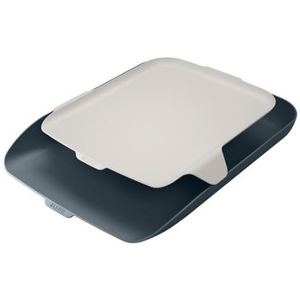 Odkladač " Cosy", šedá, s organizérem, LEITZ 52590089