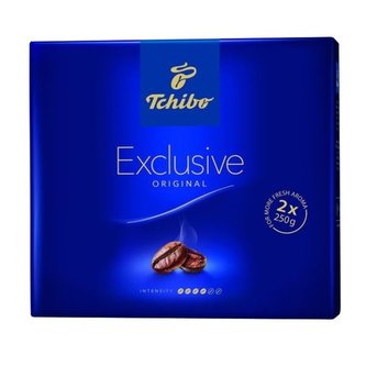 Mletá káva Tchibo Exclusive, 2 x 250 g