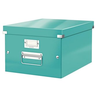 Univerzální krabice "Click&Store", ledově modrá, A4, LEITZ