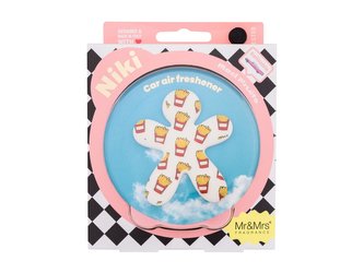 Mr&Mrs Fragrance Niki Vůně do auta 1 ks Red Fruits Plnitelný unisex