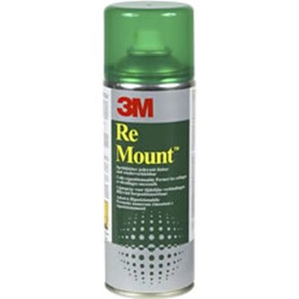 Lepidlo ve spreji 3M Re Mount, 400 ml