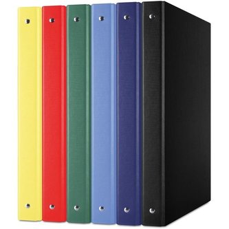 Čtyřkroužkový pořadač Donau - A4, 3,5 cm,mix barev