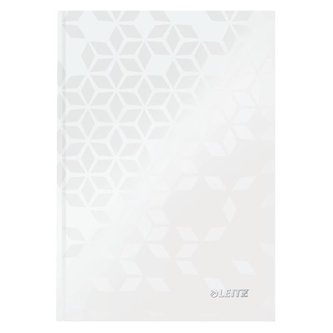 Zápisník Leitz WOW, A5, linka, bílý