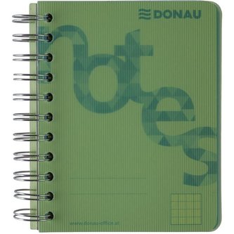 Blok Donau College, A6, čtverečkovaný, zelený