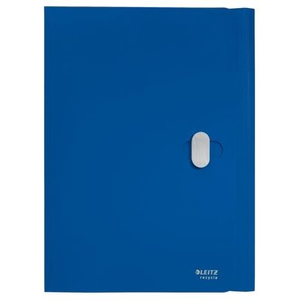 Desky na dokumenty "Recycle", modrá, PP, A4, LEITZ 46220035