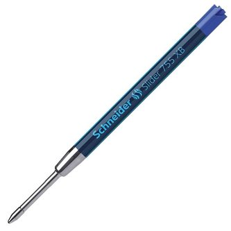 Náplň do kuličkového pera "Slider 755 XB", modrá, 0,7 mm, SCHNEIDER