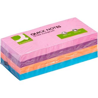 Bločky  Q-Connect 38x51 mm, mix barev