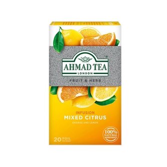 Ovocný čaj Ahmad - mix citrusů, 20x 2 g