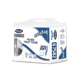 Skládaný toaletní papír, 2vrstvý,24x 250 listů