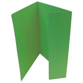Papírové desky s 1 chl.HIT Office,A4,zelené ,20 ks
