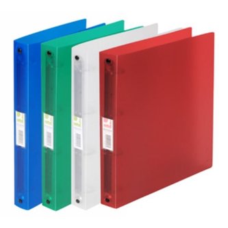 4kr. pořadač Q-Connect, 2,5 cm, transparent.mix