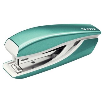 Sešívačka "Nexxt Wow 5528", ledově modrá, mini, No.10, 10 listů, kov, LEITZ