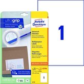 Univerzální etikety Avery,bílé,210 x 297 mm,30 ks