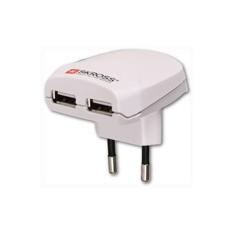 Nabíjecí adaptér Skross - 2 USB výstupy