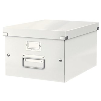 Univerzální krabice "Click&Store", bílá, A4, LEITZ