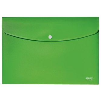 Desky s drukem "Recycle", zelená, PP, A4, LEITZ 46780055