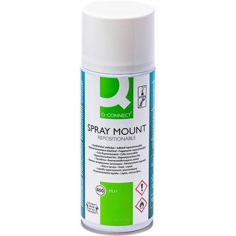 Lepidlo ve spreji Q-Connect Quick Mount, 400 ml